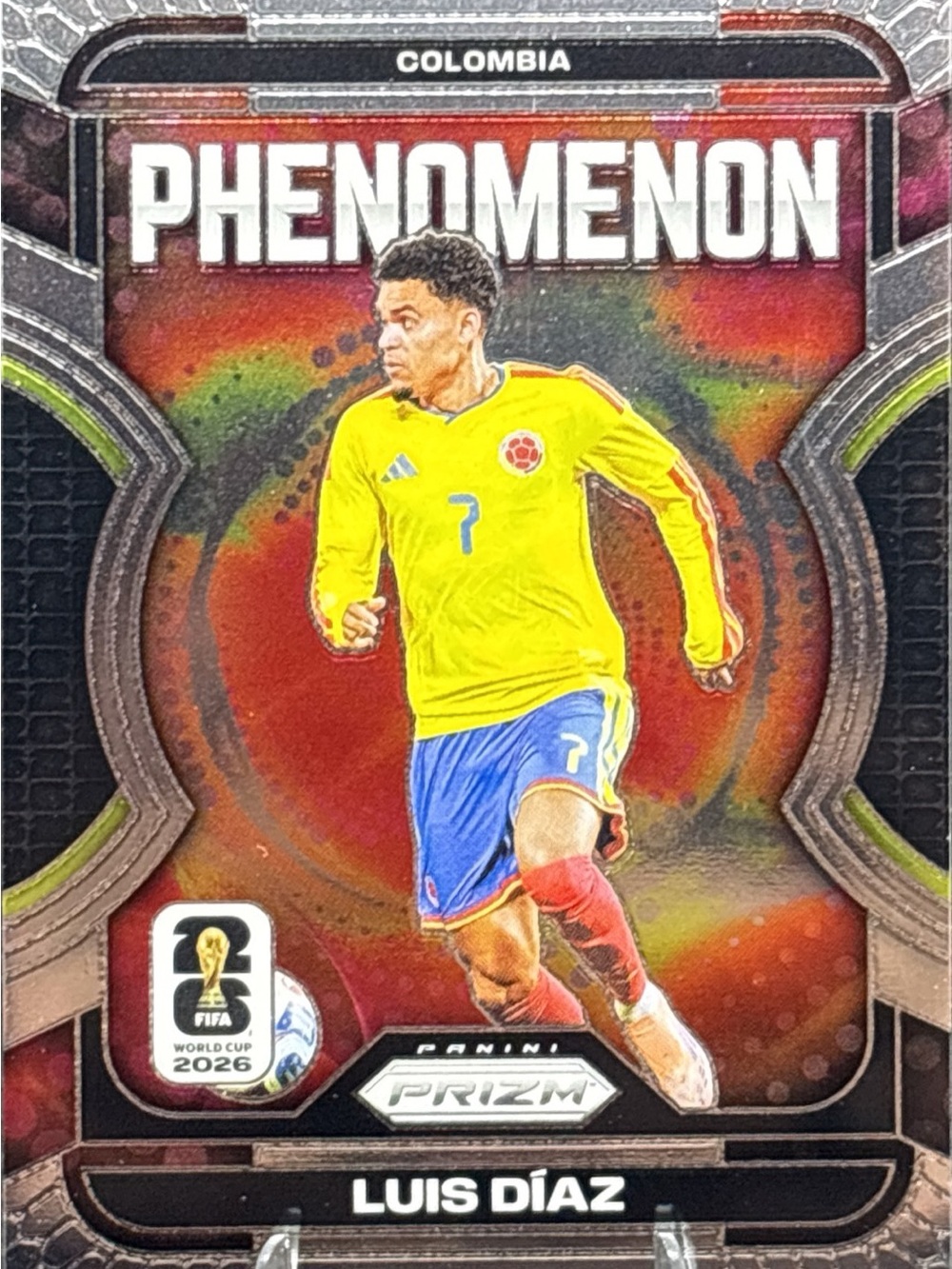 Panini Prizm Phenomenon Luis Díaz Soccer Card